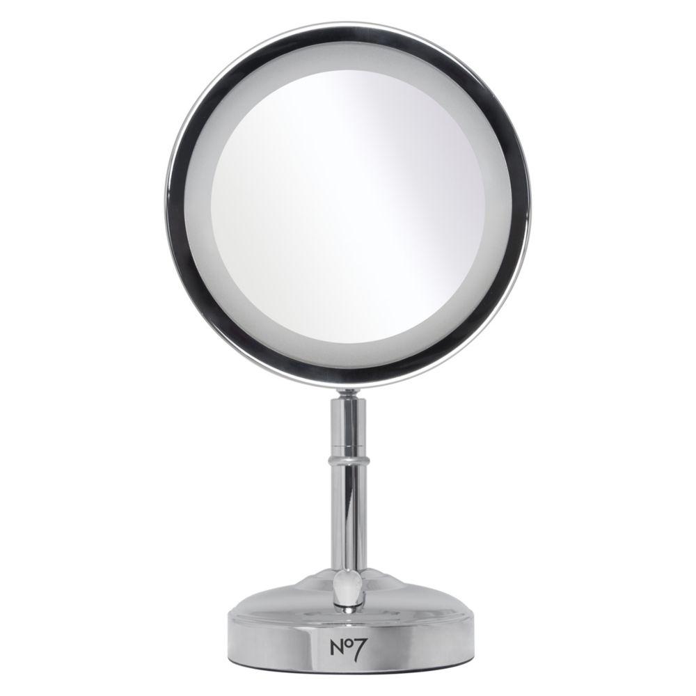 Silver Illuminated Makeup Mirror - Exclusive To Boots