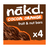 Wholefood Cocoa Orange Bars - 4 X 35G