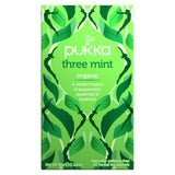 Organic Three Mint Herbal Tea Sachets - 32G