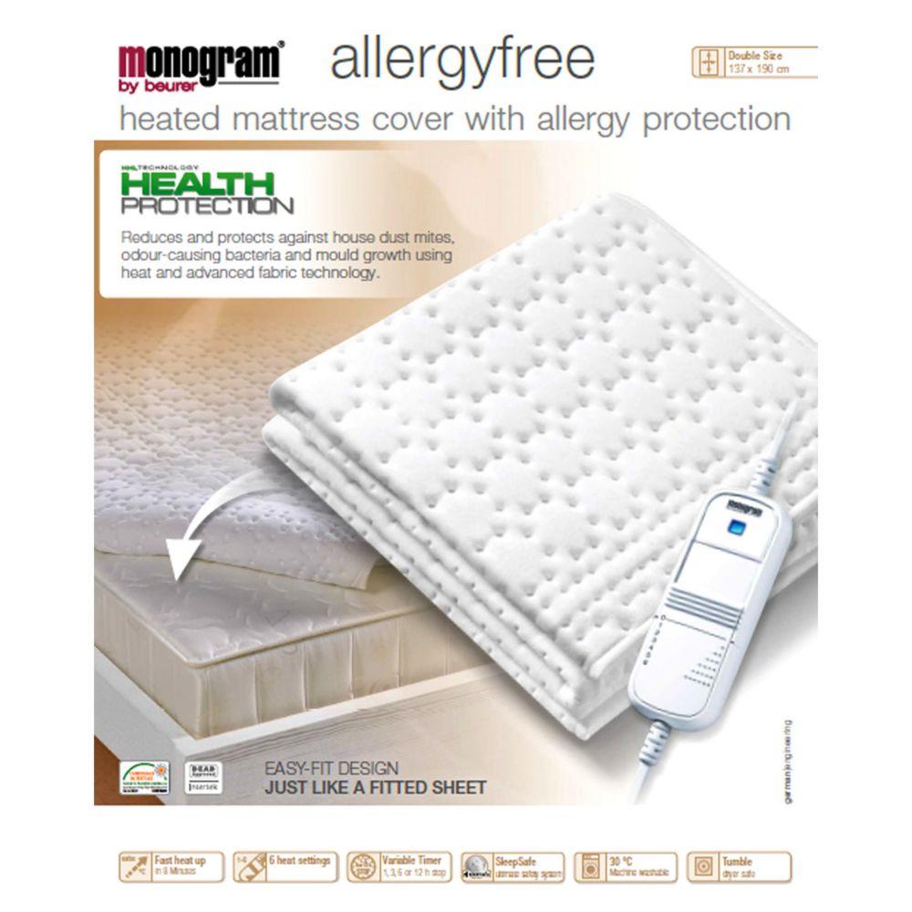 By Beurer Allergyfree Heated Mattress CoverDouble BrandListry
