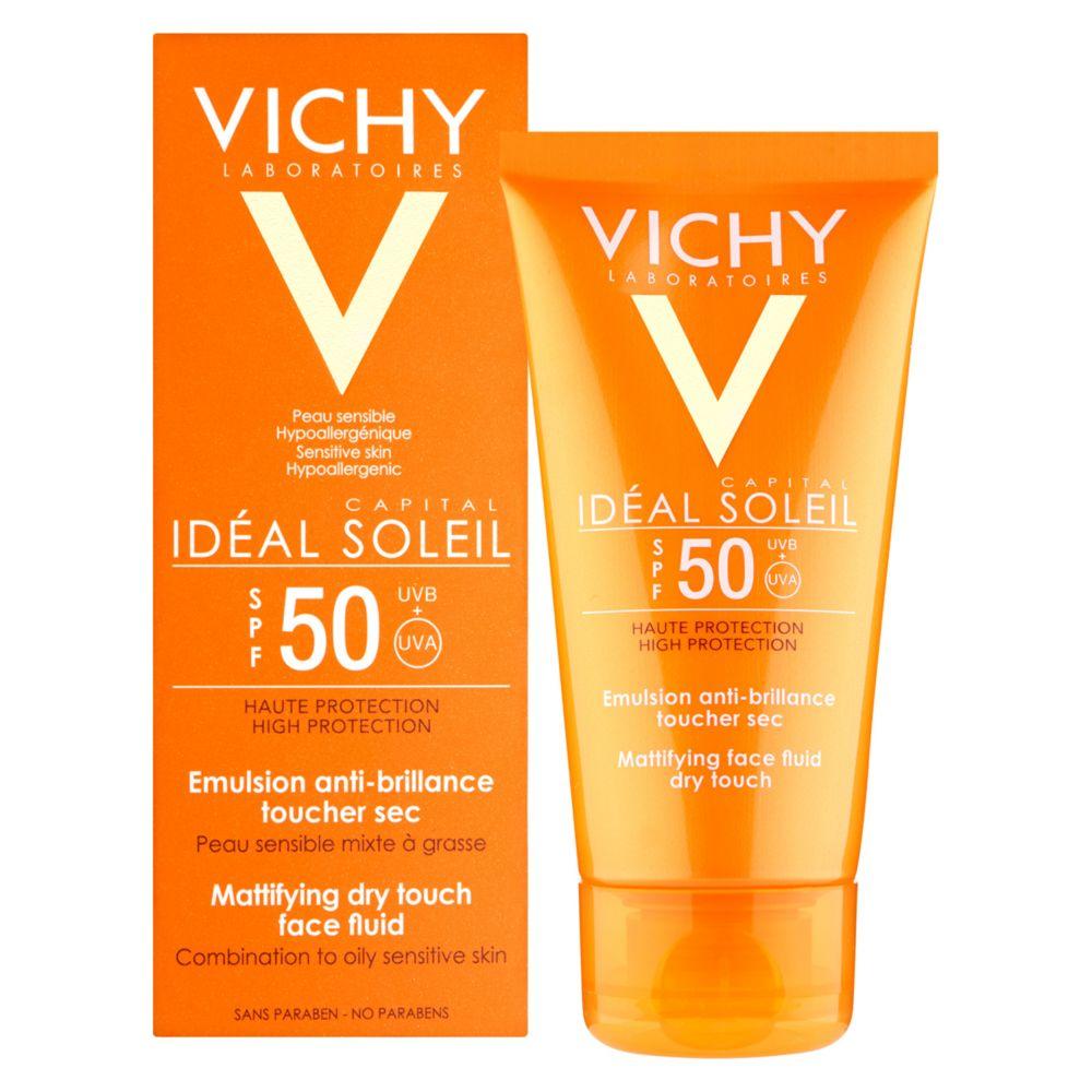 Ideal Soleil Mattifying Face Dry Touch Sun Cream Spf30 50Ml