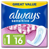 Sensitive Normal Ultra (Size 1) Sanitary Towels 16 Pads