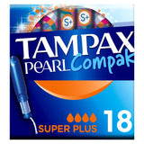 Pearl Compak Super Plus Tampons Applicator 18X