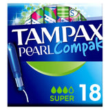 Pearl Compak Super Tampons Applicator 18X