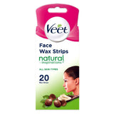 Natural Inspirations Face Precision Wax Strips With Shea Butter All Skin Types 20 Wax Strips