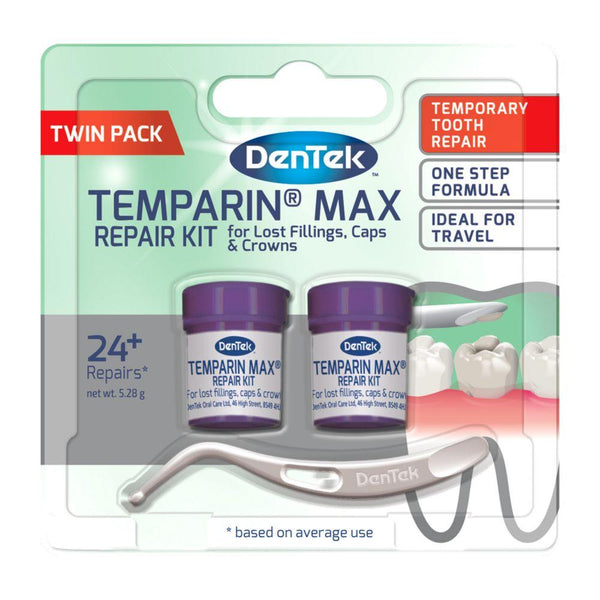 Dentek Essentials Temporary Tooth Repair Kit For Lost Fillings Caps Crowns
