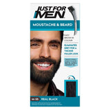 Moustache & Beard Brush-In Colour Gel, Black