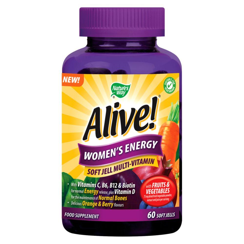 Way Alive! Women'S Energy - 60 Soft Jells