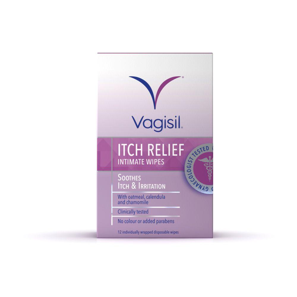 Itch Relief Intimate Wipes - 12 Pack