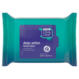 Deep Action Facial Wipes - 25 Wipes