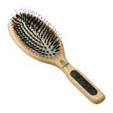 Brushes Perfect For - Large Natural Bristle And Nylon Paddle Brush Pf01