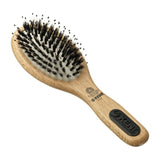 Brushes Perfect For - Small Natural Bristle And Nylon Paddle Brush Pf02