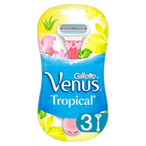 Venus Tropical Disposable Women'S Razors, 3 Pack