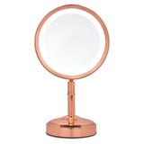 Rose Gold Illuminated Makeup Mirror - Exclusive To Boots