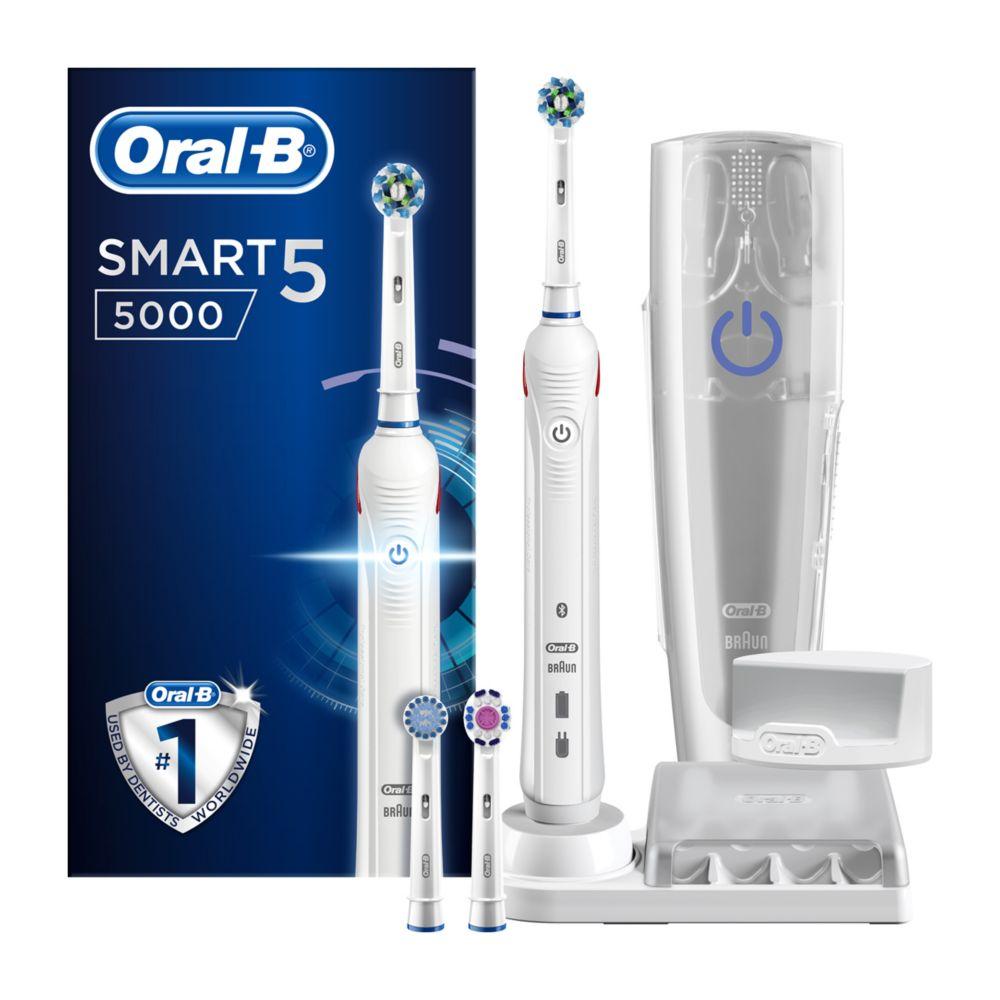 Smart 5 (5000) Cross Action Electric Toothbrush Powered By Braun