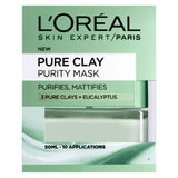 Paris Pure Clay Eucalyptus Purity Face Mask 50Ml