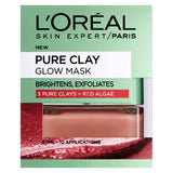 Paris Pure Clay Red Algae Glow Face Mask 50Ml