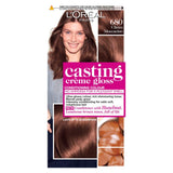 Paris Casting Creme Gloss Semi-Permanent Hair Dye, Brown Hair Dye 680 Choc Moccacino