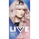 Live Lightener + Twist Cool Rose 101 Permanent Hair Dye