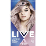 Live Lightener + Twist Cool Lilac 104 Permanent Hair Dye