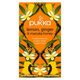 Lemon, Ginger & Manuka Honey Herbal Tea Sachets - 40G