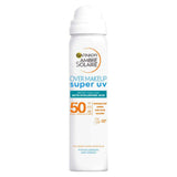 Garnier Ambre Solaire Sensitive Hydrating Face Sun Cream Mist Spf50 75Ml