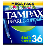 Pearl Compak Super Tampons Applicator 36X