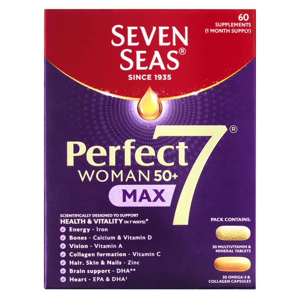 Perfect7 Woman 50+ Max 60 Supplements – BrandListry