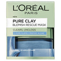 Paris Pure Clay Blue Algae Blemish Rescue Face Mask 50Ml