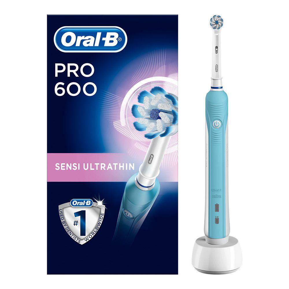 Pro 600 Sensi Ultrathin Electric Toothbrush Powered By Braun
