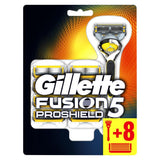 Fusion5 Proshield Razor + Blades 8Pk