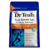 Pure Epsom Salt Soaking Solution Pre & Post Workout With Magnesium Sulfate & Menthol 1.36Kg