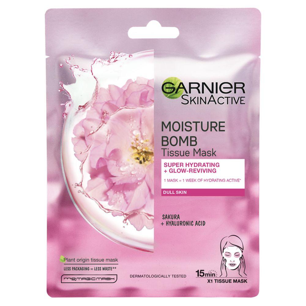 Moisture Bomb Sakura Hydrating Face Sheet Mask Dull Skin 32G