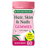 Bounty Hair, Skin & Nails 60 Mixed Berry Flavour Gummies