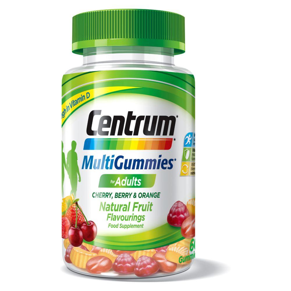 Multigummies Mixed Fruit 60 Gummies