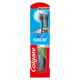 360 Floss Tip Battery Powered Toothbrush X2 Head Pack