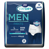 Staydry Men Pants Large - 144 Pants (12 Pack Bundle)
