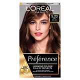 Preference Infinia 5.23 Chocolate Rose Gold Brown Permanent Hair Dye