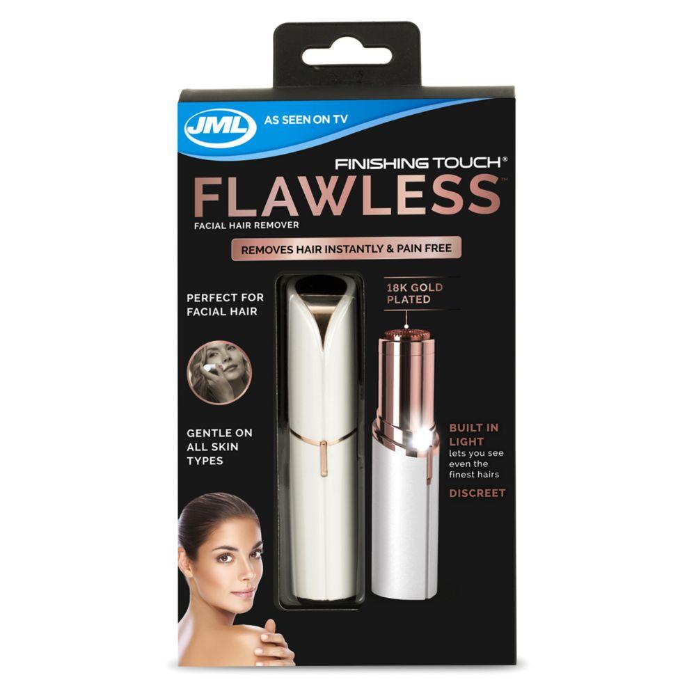 Finishing Touch Flawless Facial Hair Trimmer - White Edition