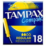 Compak Regular Tampons Applicator 18X
