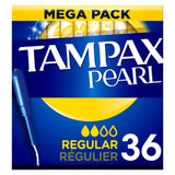 Pearl Regular Tampons Applicator 36X