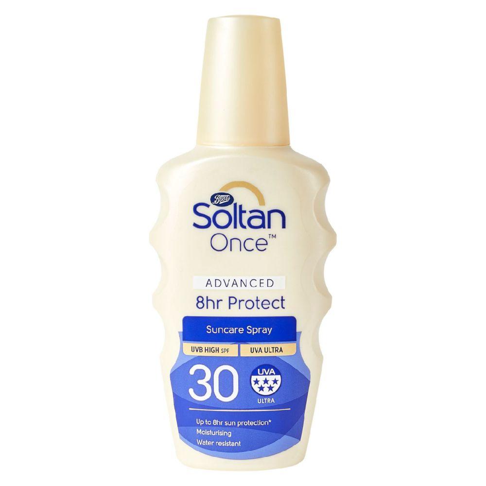 Once Advanced 8Hr Protect Spf30 Sun Cream Spray 200Ml
