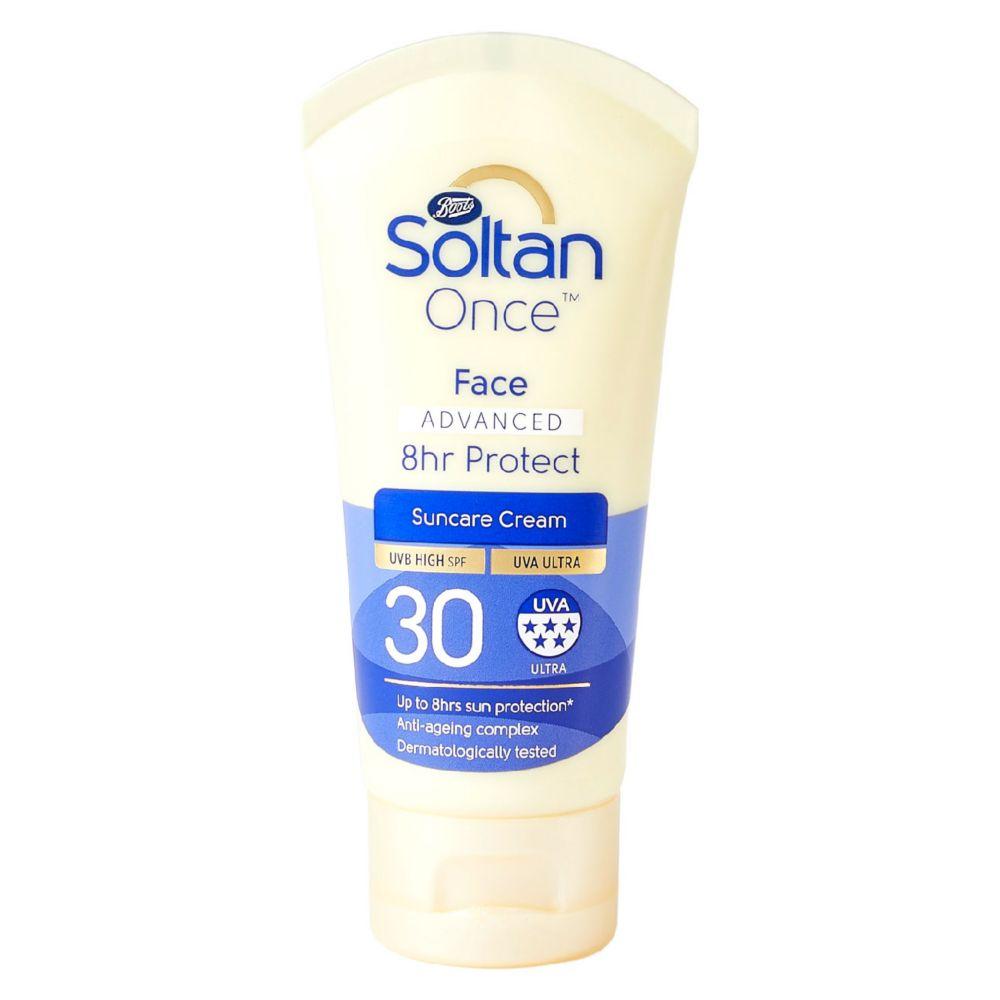 Once Advanced Face 8Hr Protect Spf30 Sun Cream 50Ml