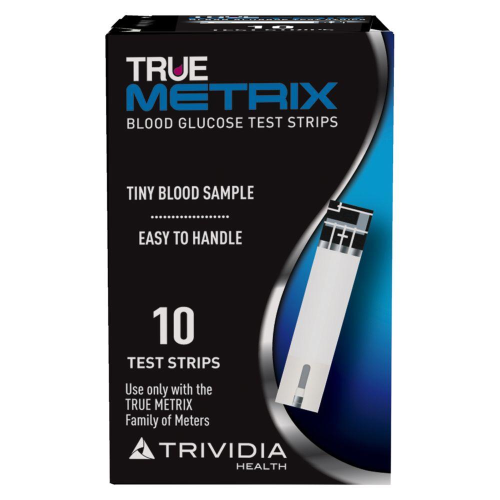 Blood Glucose Test Strips - 10 Strips