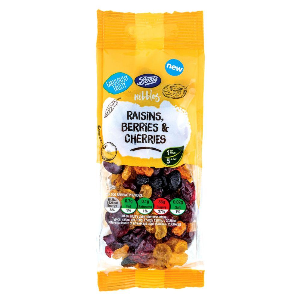 Nibbles Raisins, Berry & Cherries - 150g