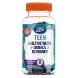 Teen Multivitamin + Omega 3 Gummies - 30 Blackcurrant Gummies