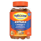 3-12 Years Omega-3 & Multivitamins - 60 Orange Softies