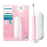 Sonicare Protectiveclean 4300 Pink Electric Toothbrush & Toothbrush Head Hx6806/03