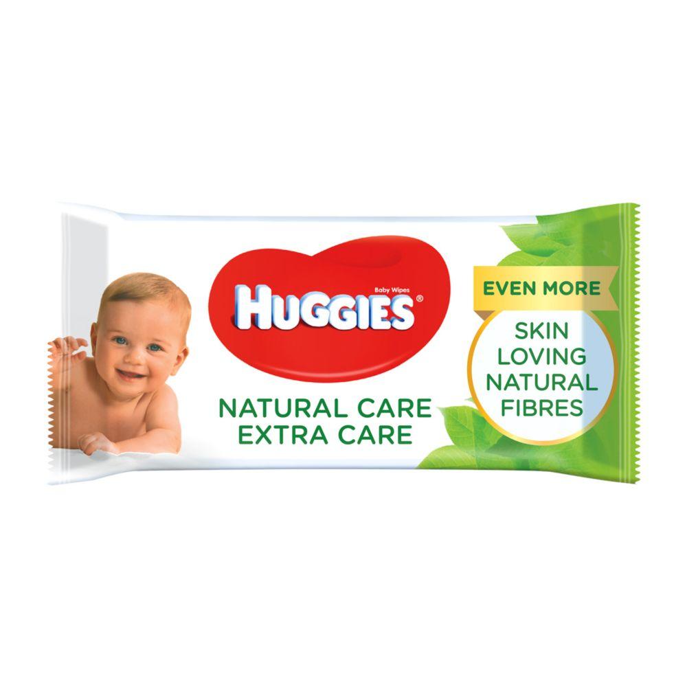 Natural Care 'Extra Care' Baby Wipes, Single Pack = 56 Wipes