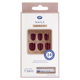 Artificial Nails - Oxblood
